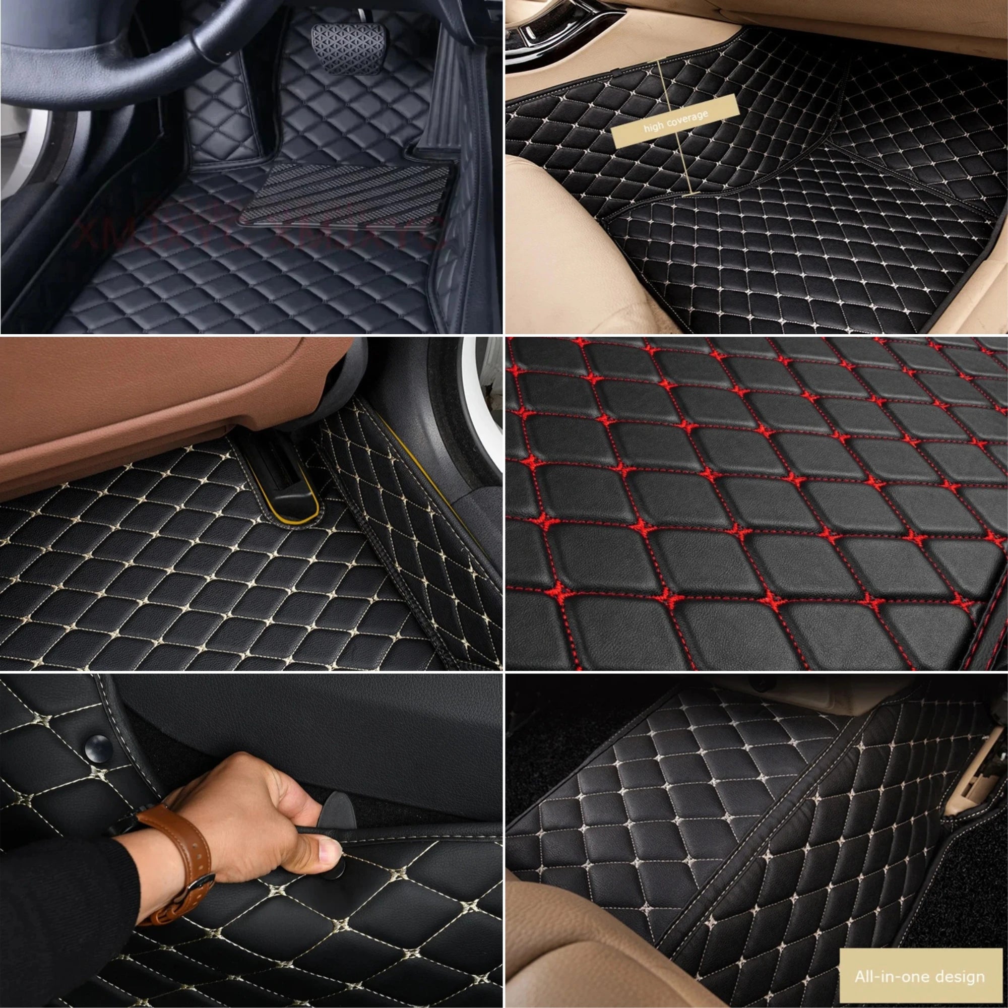 Car Floor Mats for  Acura Integra 2022 2023 2024 2025 Car Four Seasons Waterproof Non-slip Floor Mat NEW Special Car Accessories