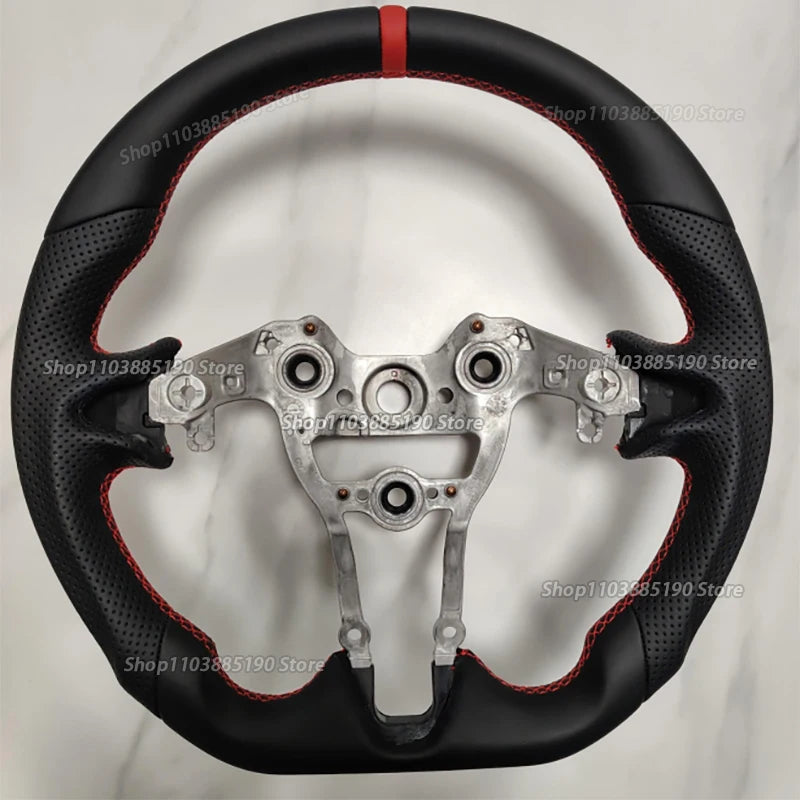 LED Carbon Fiber Car Steering Wheel For Hyundai N-line Elantra N Genesis Sonata Elantra N I30N I20N 2022-2025