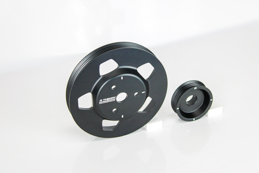 MX-5 Miata Billet Aluminum Alternator And Water Pump Pulley *Set Of 2 Pullies*