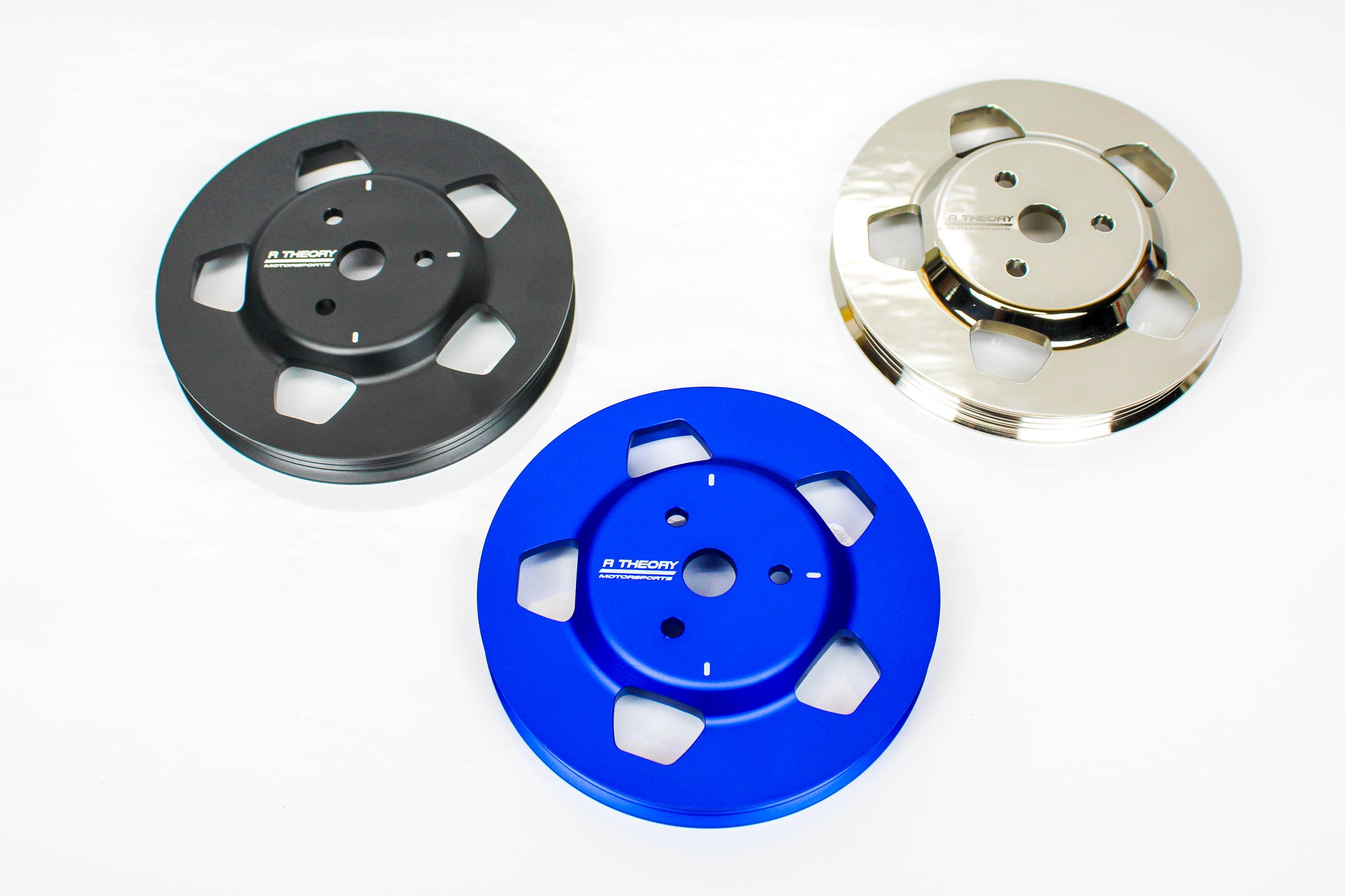 MX-5 Miata Billet Aluminum Alternator, Water Pump Pulley & Power Steering Bezel