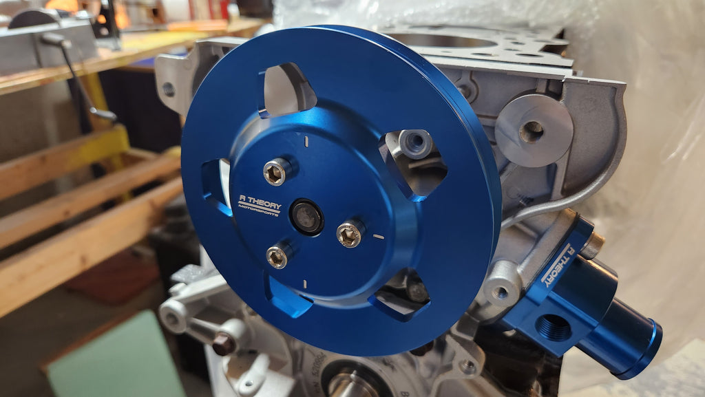 MX-5 Miata Billet Aluminum Alternator And Water Pump Pulley *Set Of 2 Pullies*