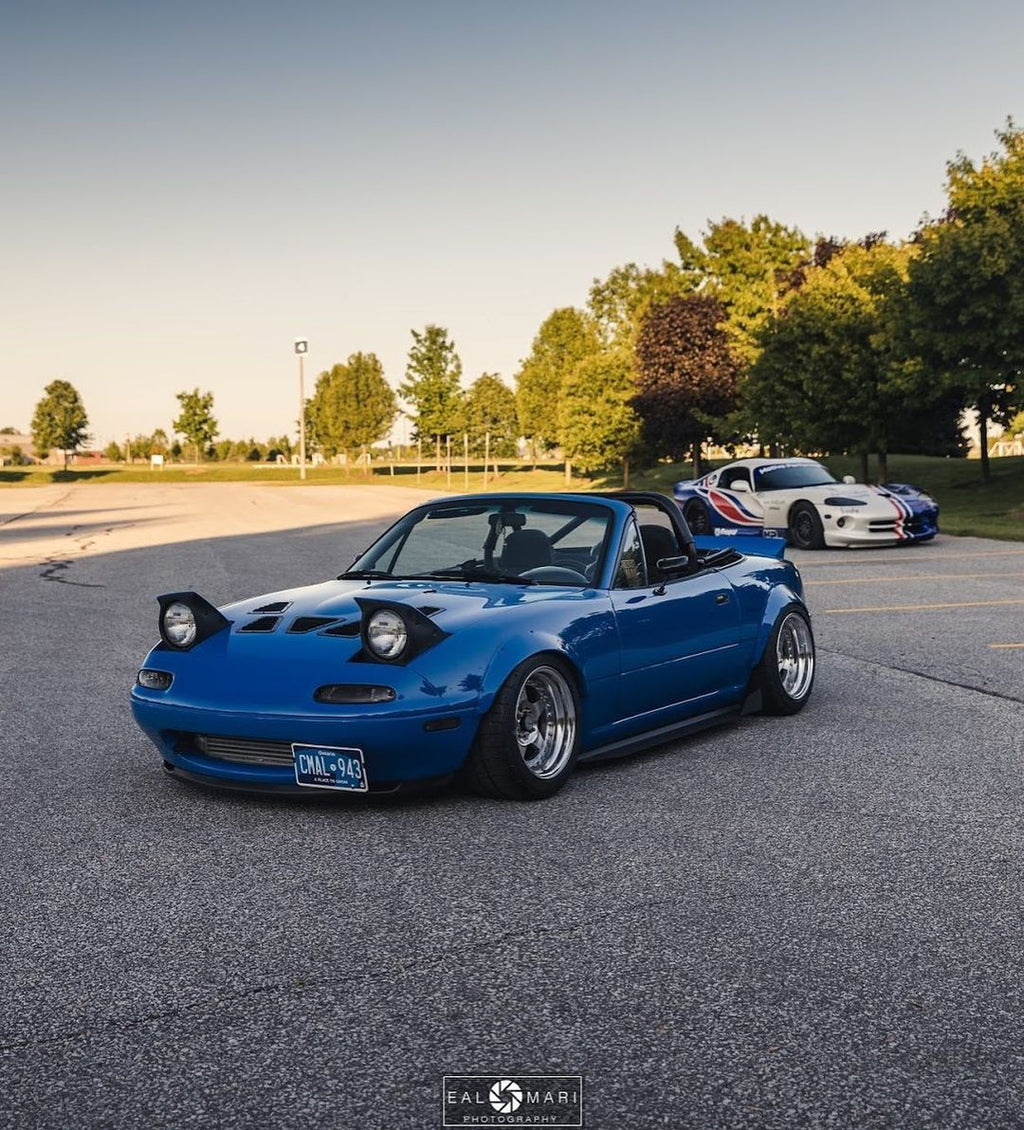 NA 3 PANEL HOOD + FENDER VENT COMBO