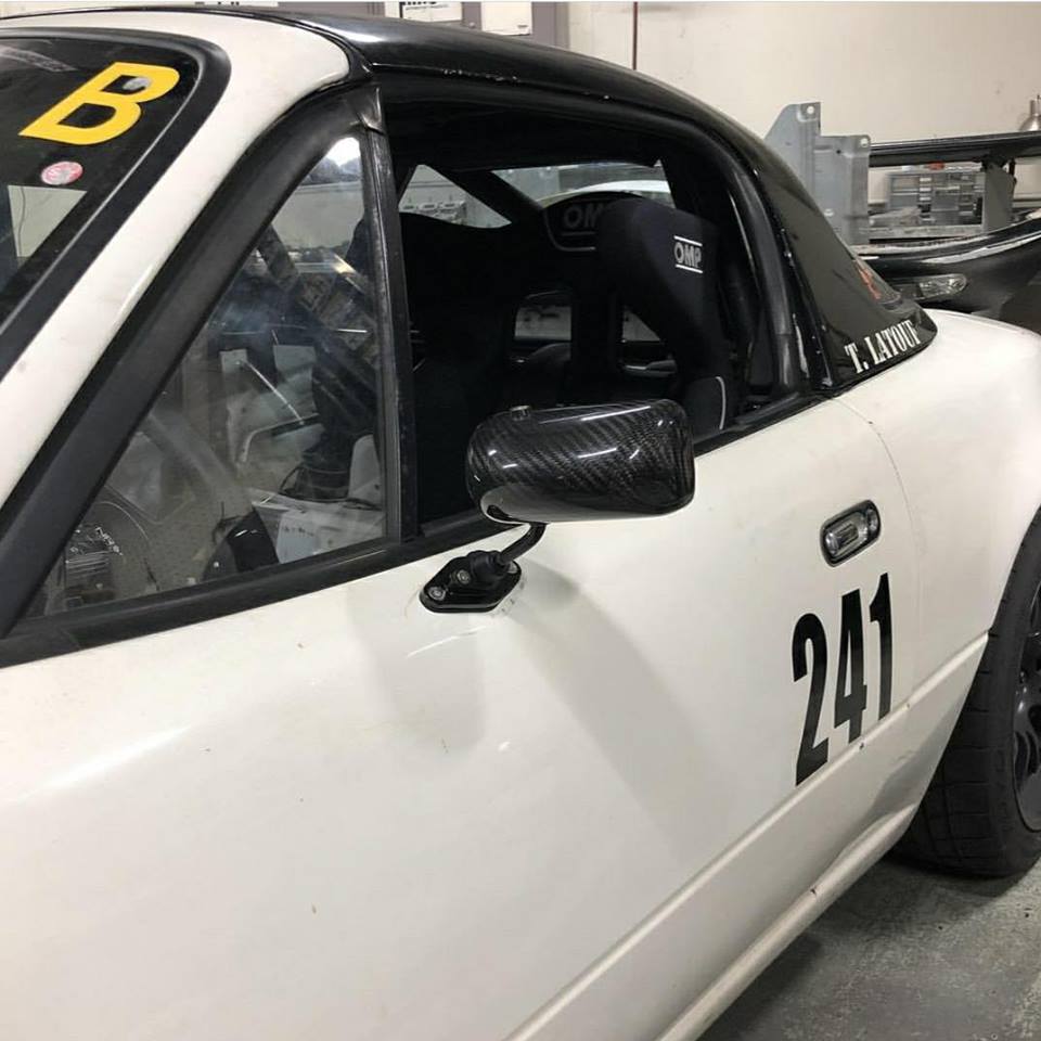 NA/NB Miata Carbon Mirror Kit