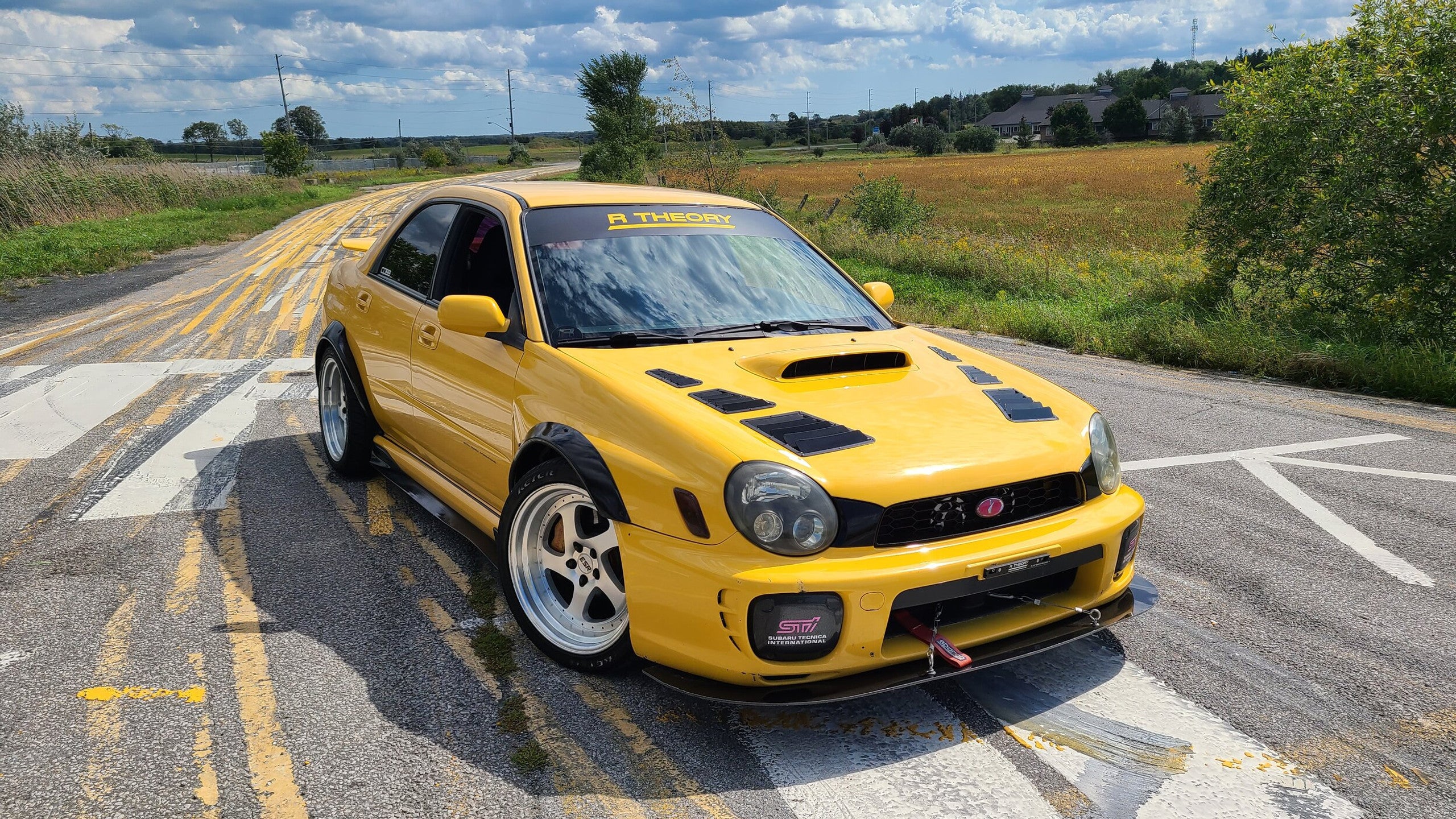 Bug Eye Impreza Hood Vents