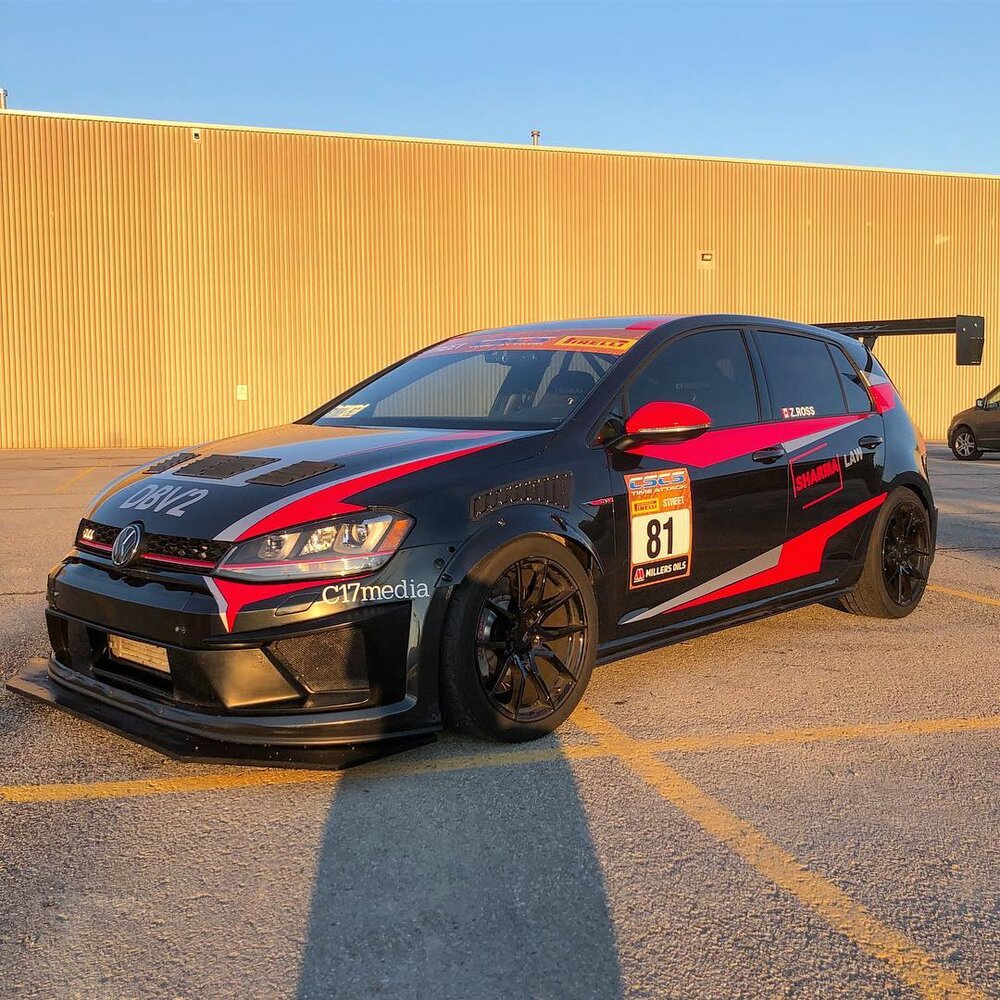 Golf Rear Wing Kit