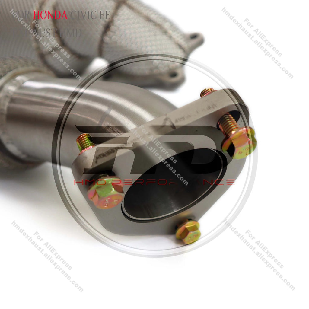 front pipe and down pipe package for 1.5T civics and integras