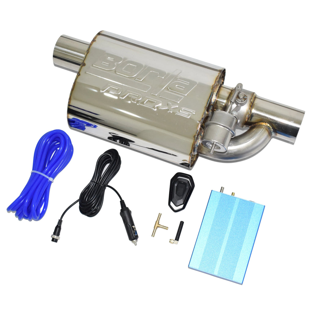 Borla Vacuum Valvetronic Muffler 2.5 Inch (Single Muffler)