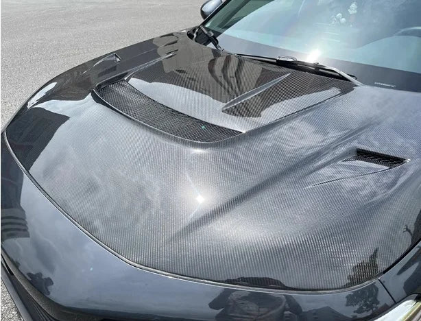 VARIS Style Carbon Fiber Hood Honda Civic 11TH Gen