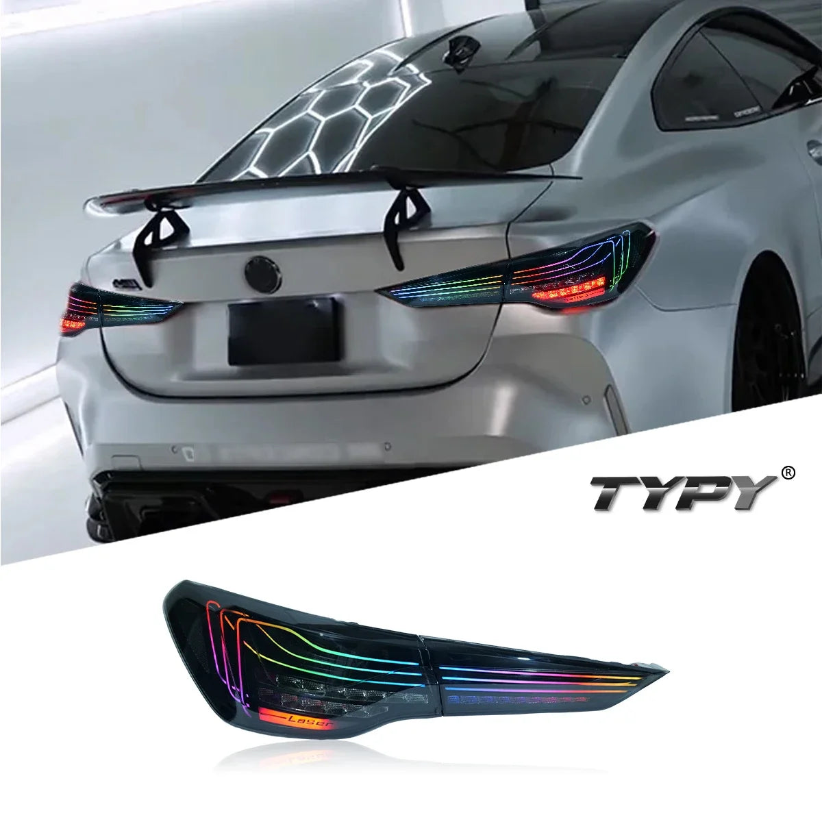 BMW 4 Series M4 G22 RGB Taillights 2020-2023