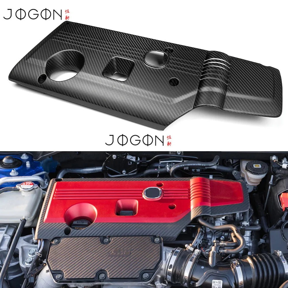Replace For Acura Integra Type S K20c 2023-2025 Carbon Fiber Car Front Engine Struts Hood Damper Frame Cover Trim Accessories
