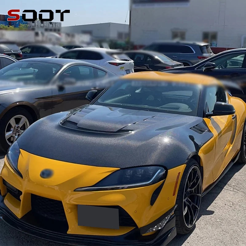 Toyota Supra A90 A91 MK5 2019+ Carbon Fiber Hood