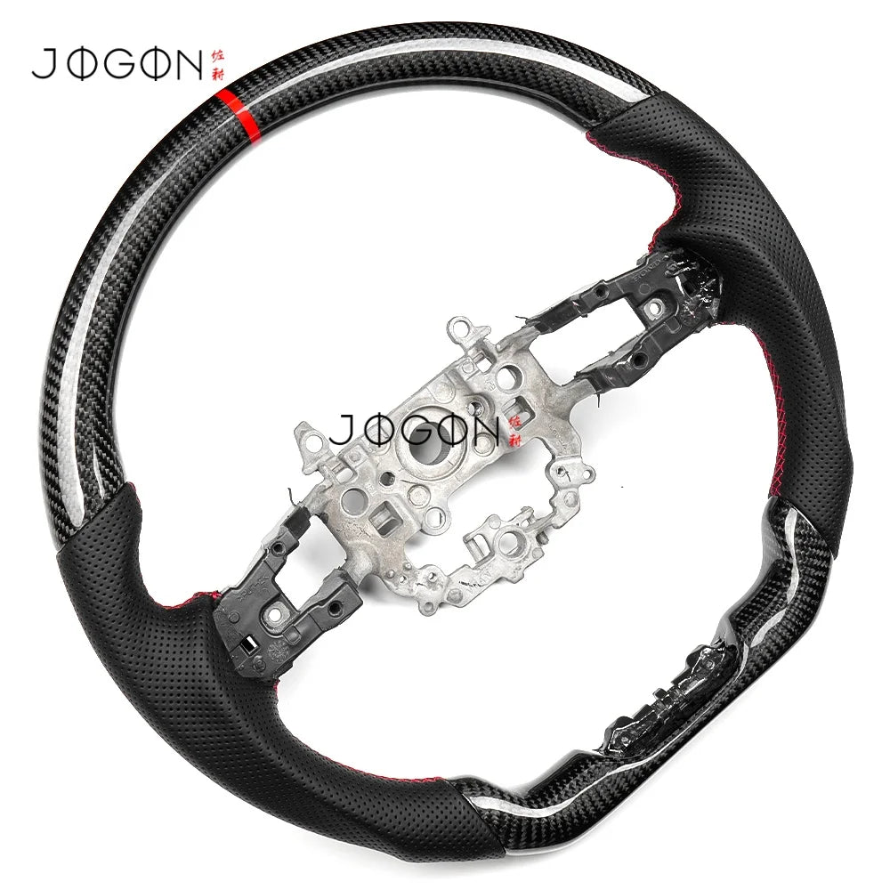 Replacement Customized Steering Wheel Cover Trim Carbon Fiber Car Accessories For Acura Integra A spec Type S 2023 2024 2025