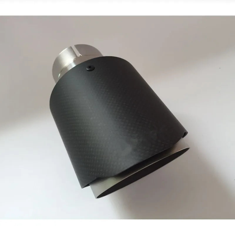 Matte Carbon Fiber Universal Exhaust Tip