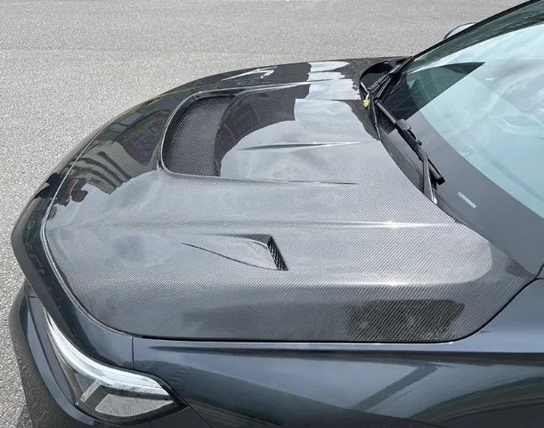 VARIS Style Carbon Fiber Hood Honda Civic 11TH Gen