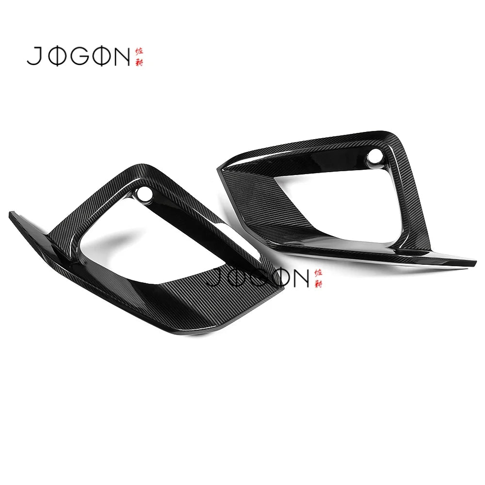 Carbon Exterior Car Front Grille Side Air Vent Fog Light Cover Trim Accessories For Acura Integra Type S DE5 2023 2024 2025