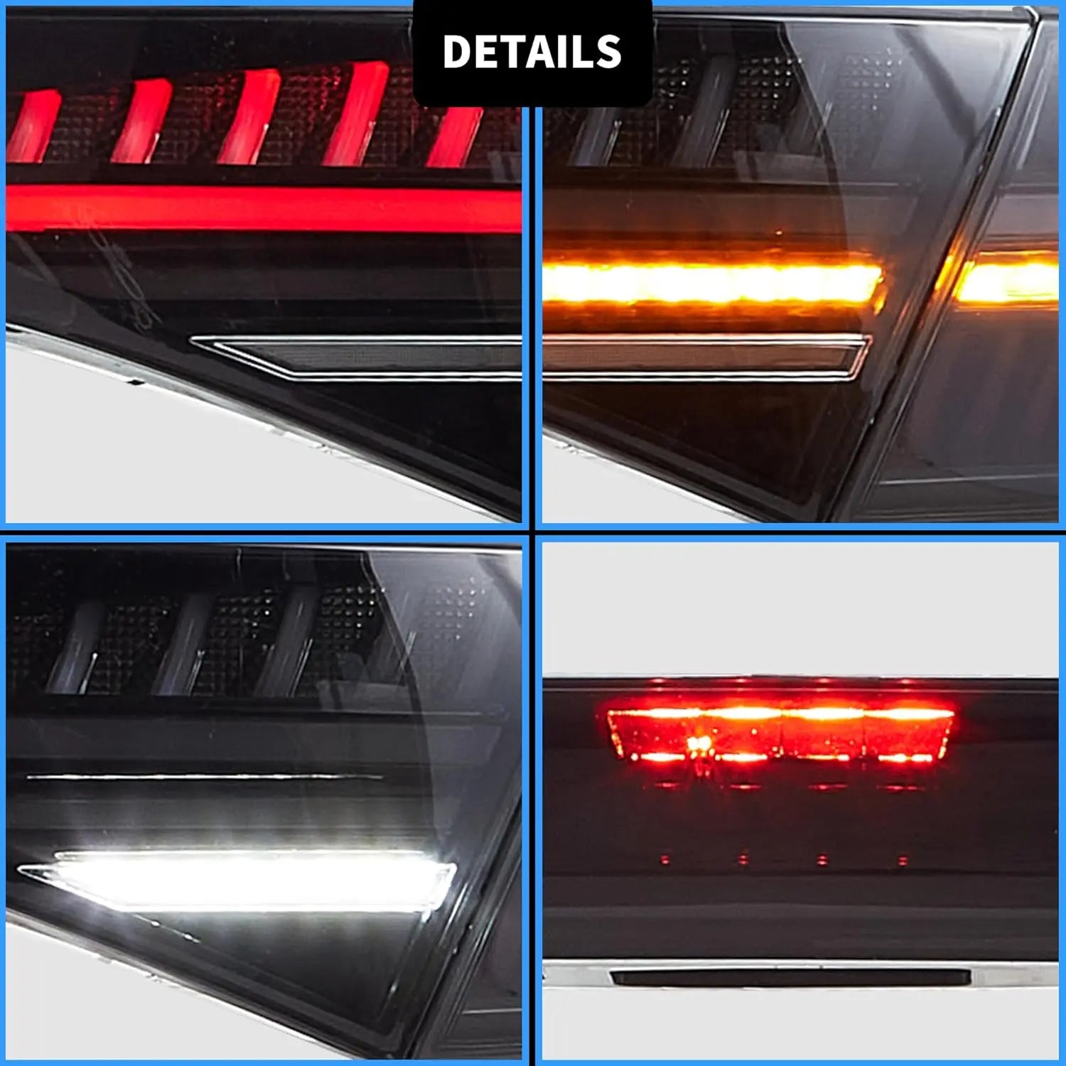 LED Tail Lights For Honda Accord