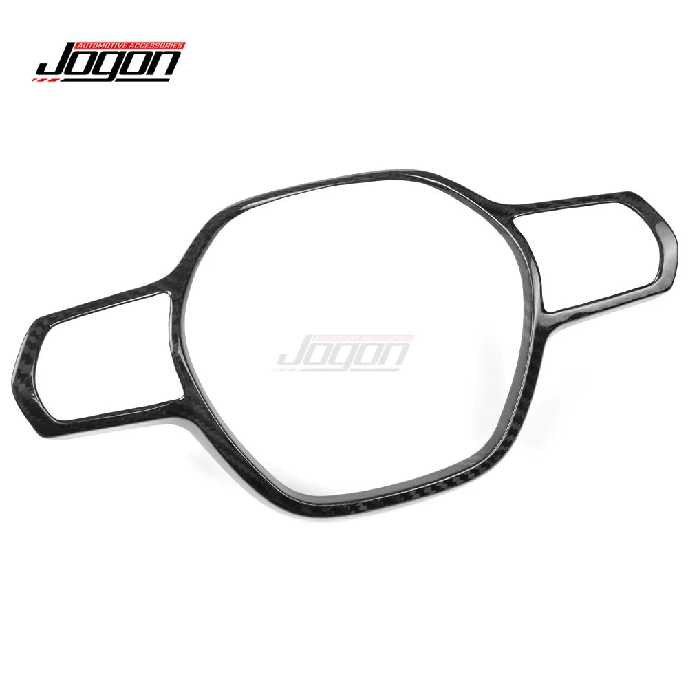 Real Dry Carbon Fiber Steering Wheel Cover Frame Interior Accessories For Acura Integra A-Spec Type S 2023+