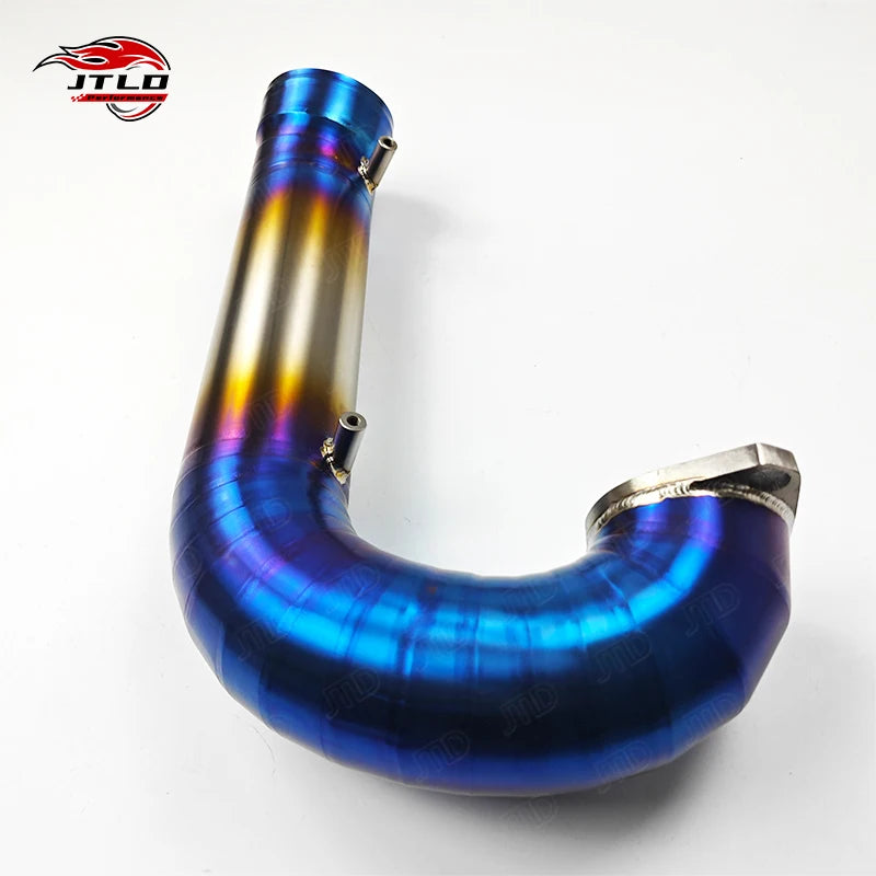 Titanium Blue Burnt Charge Pipes for Acura Interga Type-S