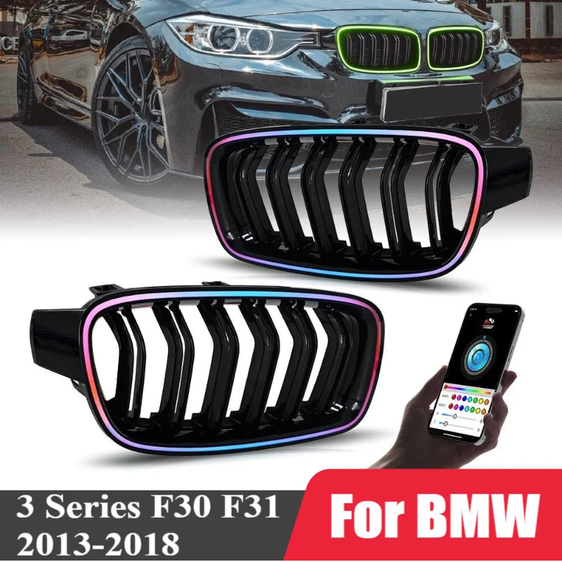 LED Grille For BMW 3 Series F30 F31 2012-2018