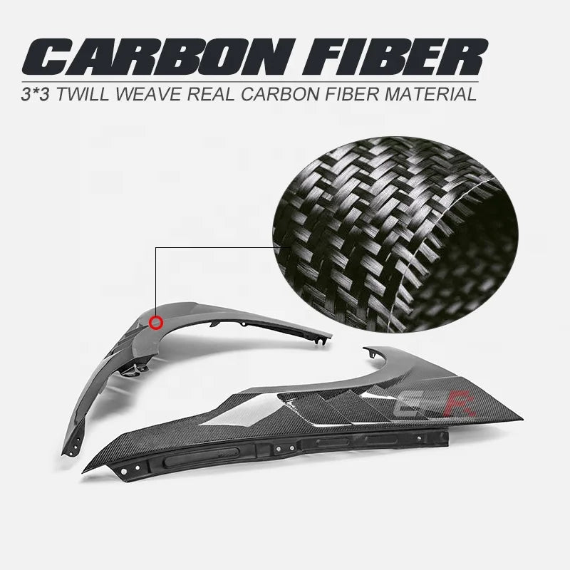 Front Fender for HYUNDAI ELANTRA AVANTE N (CN7) 21+ Facelift EPA Real Carbon Fiber (Facelift Model)