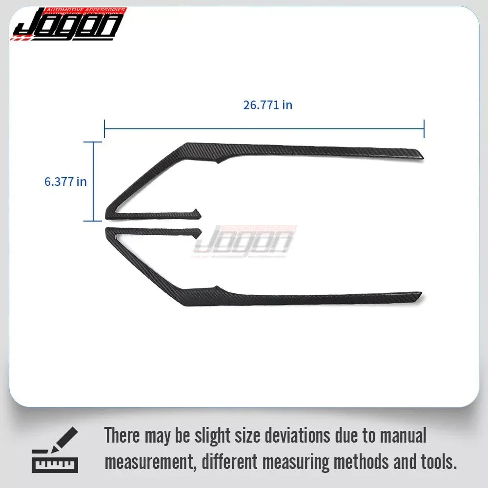 For Acura Integra DE4 DE5 Type S 2023 2024 2025 Inner Door Handle Cover Protection Decoration Trim Carbon Fiber Accessories