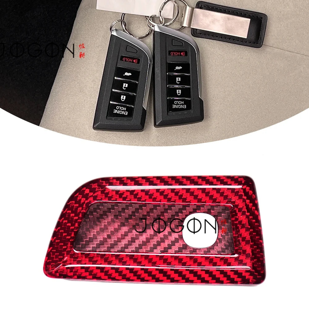 Carbon Fiber 5-Button Remote Key Fob Car Key Case Shell Cover Trim For Acura MDX RDX TLX Integra Type-S A-Spec 2023 2024 2025
