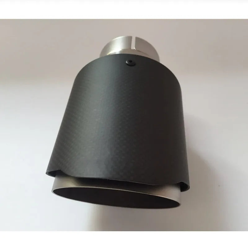 Matte Carbon Fiber Universal Exhaust Tip