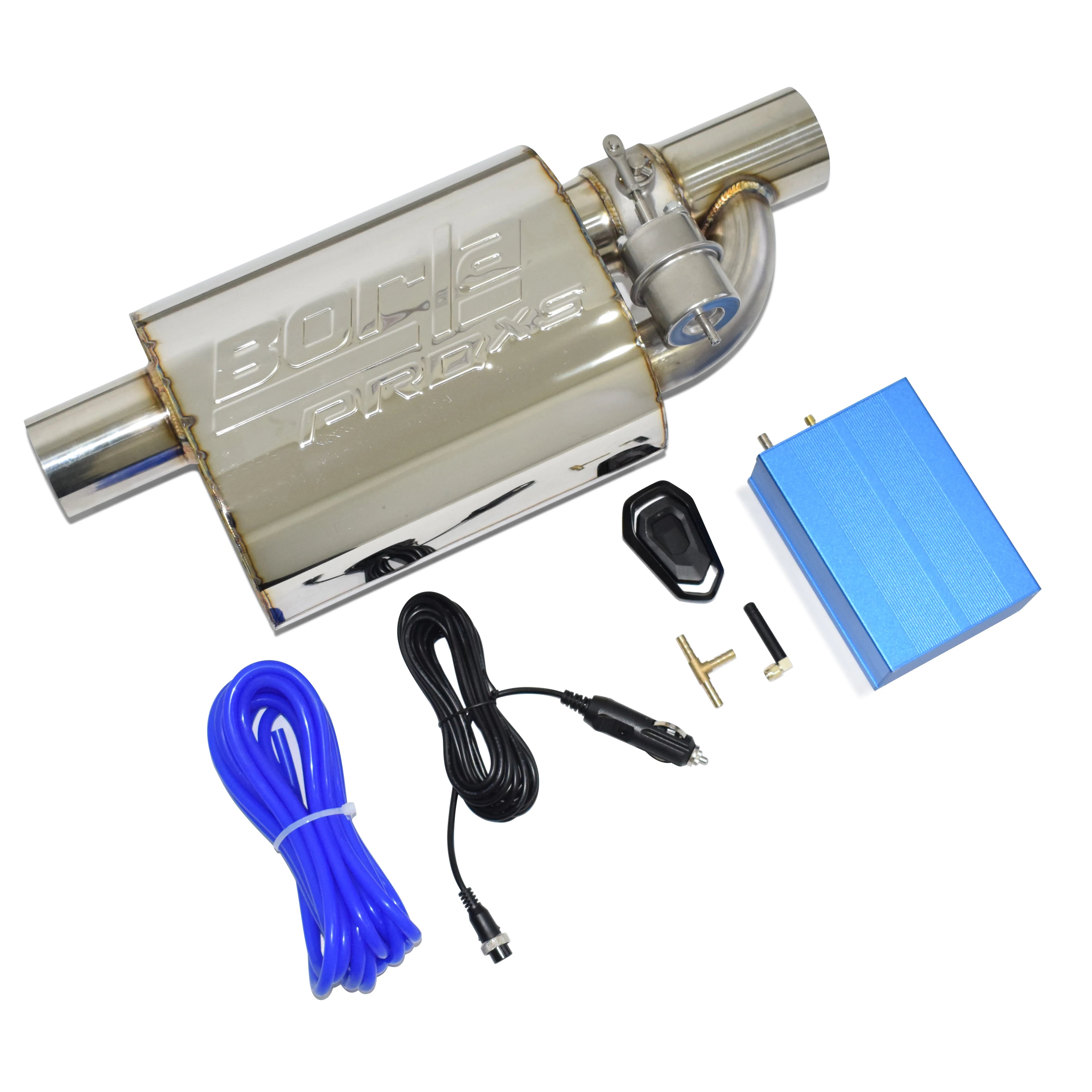 Borla Vacuum Valvetronic Muffler 2.5 Inch (Single Muffler)