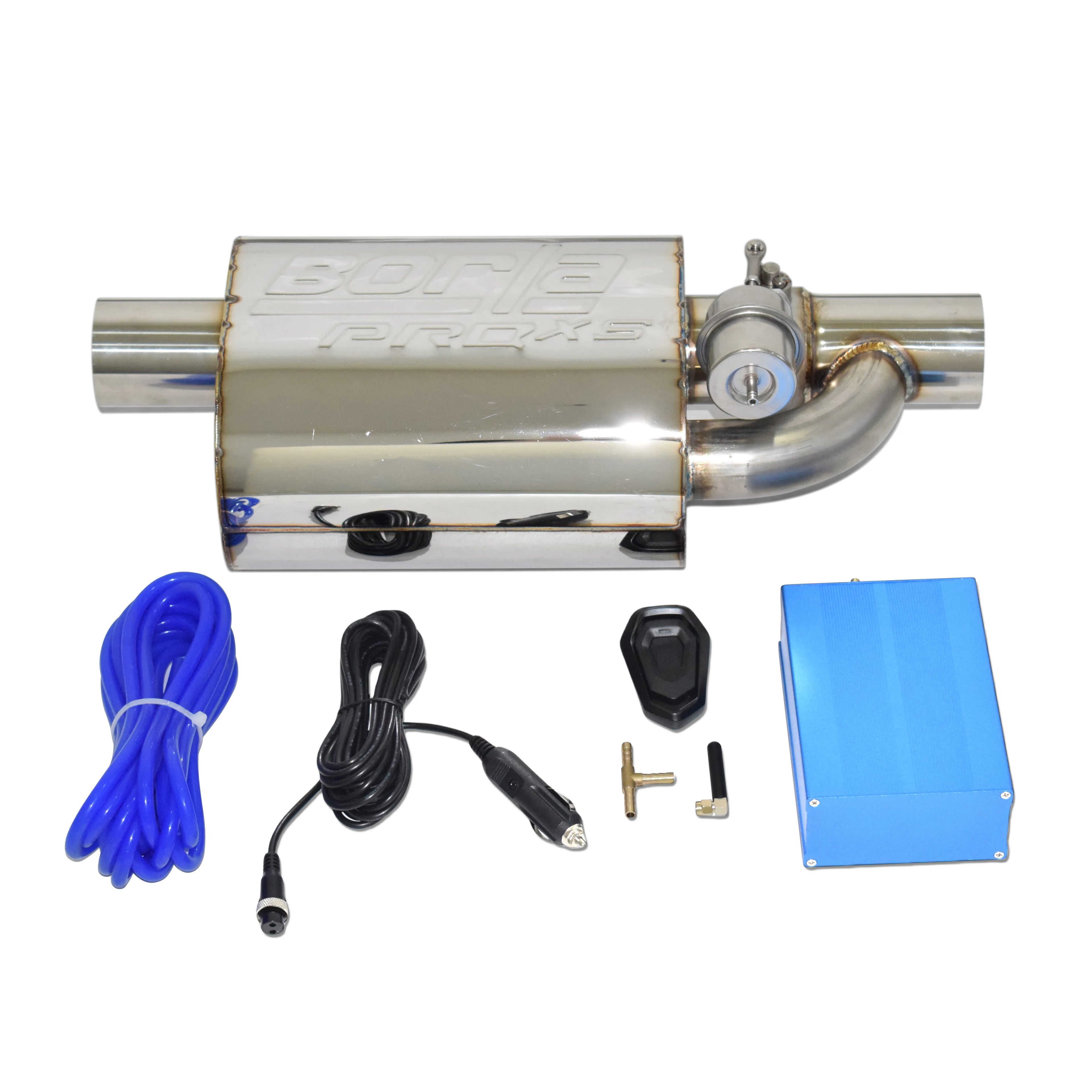 Borla Vacuum Valvetronic Muffler 2.5 Inch (Single Muffler)