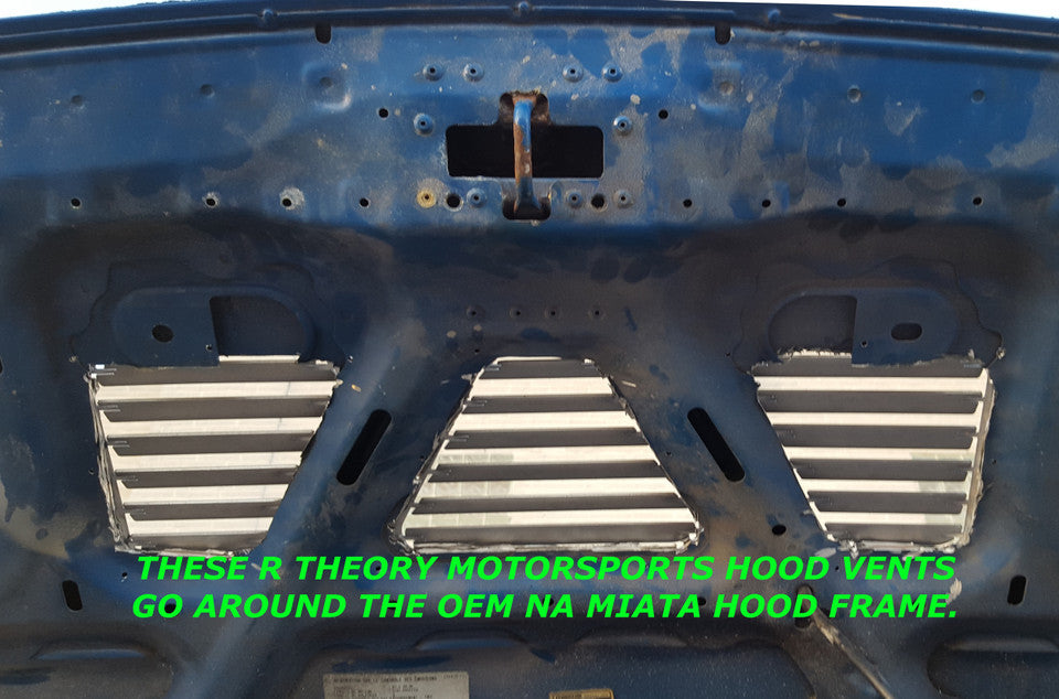 NA Miata Hood Vent Kits