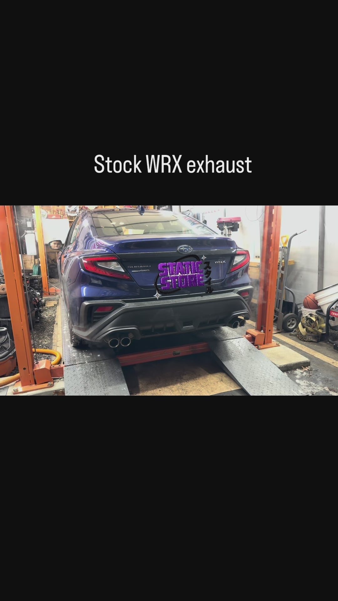 2022-2025 Subaru WRX VB Valve Controlled Exhaust