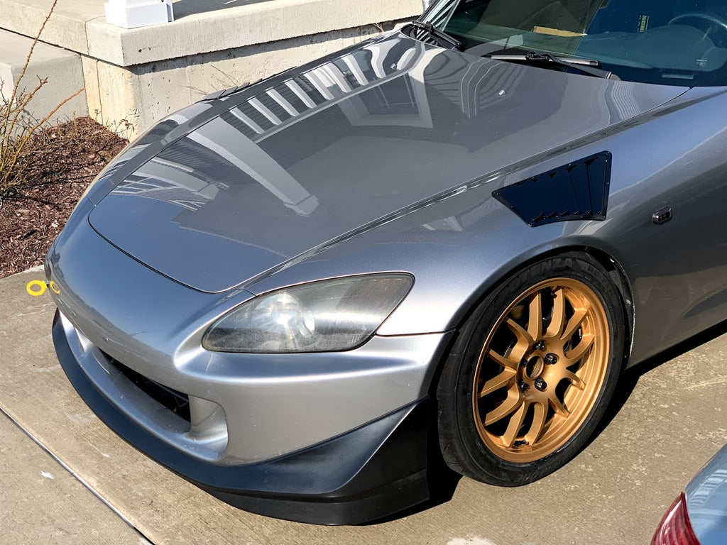 S2000 3 PANEL HOOD + FENDER VENT COMBO
