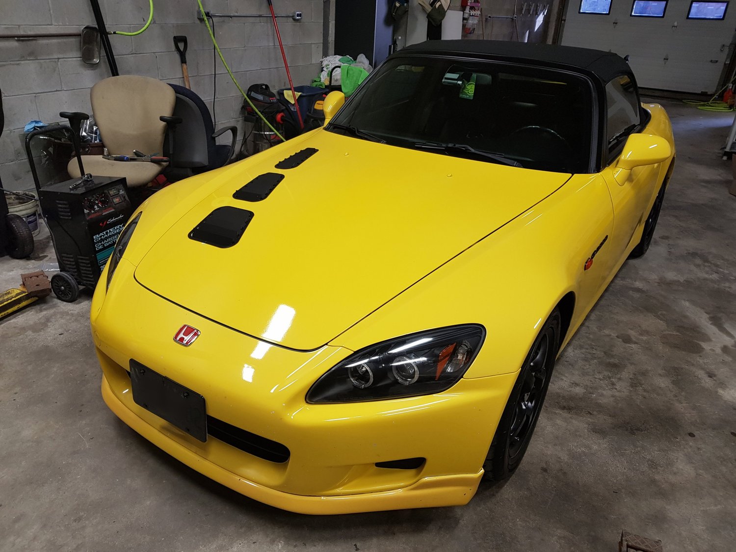S2000 3 PANEL HOOD + FENDER VENT COMBO